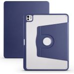 BuLand Store Apple iPad Pro 11 2025 M5 Spinguard Pro - Koruma ve Konfor Kalem Bölmeli Dönebilen Standlı Kılıf - Lacivert