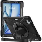 BuLand Store Apple iPad Pro 11 (4.nesil) 2022 Armorix Ultra Korumalı Tablet Silikon Kılıfı - Siyah