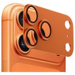 BuLand Store Apple iPhone 17 Pro Max Lensguard 20 Kamera Lens Koruyucu - Turuncu