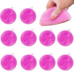 Bulaşık Makinesi Scrubber,Silikon Bulaşık Scrubber,10X Silikon Bulaşık Yıkama Fırçası | Yeniden Kullanılabilir Bulaşık Scrubber, Mutfak Bulaşık Yemekleri Meyve Sebze için Bulaşık Makinesinde Yıkanabil