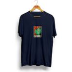 Bulbasaur Pokemon / Erkek Lacivert Renk T-Shirt / %100 Pamuk Premium Quality / Regular Fit - Siyah - XL