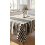 Buldan Concept Kareli Masa Örtüsü, Gri, 160 X 160,