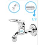 BULİTRA Su Armatürleri Aç Kapa Perletörlü Kısa Musluk Tuvalet Bahçe Çeşme Balkon Lavabo Wc Musluğu Pirinç