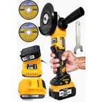 Bulldozer Profesyonel 36v Kömürsüz Çift Akülü Şarjlı Avuç Taşlama Spiral Brushless Series