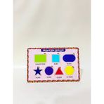 Bultak Ahşap Puzzle YapBoz Oyunu Geometrik Şekiller