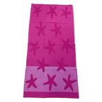 Bulteks Pembe 70x140 cm Jakarlı Plaj Havlusu