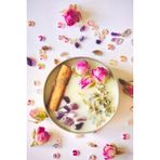 Bulud Design Romantik Meditasyon Mumu Kokulu Metal Teneke Kutu Astroloji Aromaterapi Mum - Bebek Pudrası