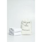 Buluş Organic 2'li Beyaz Yarım Konç Havlu Tabanlı Erkek Spor & Tenis Çorabı - 40 - 44