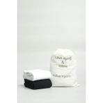 Buluş Organic 2'li Siyah, Beyaz Yarım Konç Havlu Tabanlı Erkek Spor & Tenis Çorabı - Siyah - Beyaz - 40 - 44