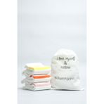 Buluş Organic 3'lü Kız Çocuk Tenis Çorabı Beyaz - 19 - 22