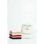 Buluş Organic 6'lı Düz Patik Kız Çocuk Çorabı - 35 - 38 - Çok Renkli