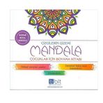 Bulut Çizgilerin Gizemi Mandala Çocuklar İçin Boyama Kitabı