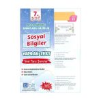 Bulut Eğitim ve Kültür Yayınları Eğitim 7. Sınıf Sosyal Bilgiler Yaprak Test