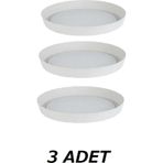 Bulut Life Fulya 50 Saksı Tabağı Saksı Altlığı 36,5 Cm Çap