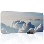 Bulutlar Gaming Mouse Pad Kauçuk Kaymaz Taban Mousepad (V3, 70x30 XL)