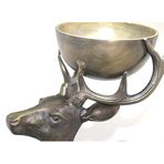 BulutRetail Metal Geyikli Kase 77 Cm
