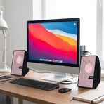 BulutRetail Pembe USB 2.0 + 3.5mm USB Hoparlör