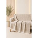Bumedo Pamuklu Çok Amaçlı Koltuk Örtüsü – Zigzag Desenli Koltuk Şalı, Çekyat Örtüsü, TV Battaniyesi, Dekoratif, Şık ve Dayanıklı -170x210 cm