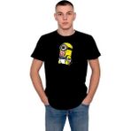 BUMETA Baby Minion Bebek Minyon Muz Kraliyeti Tişört T-Shirt - XS - Siyah