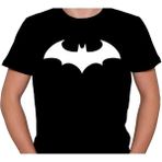 BUMETA Batman Logo Kara Şovalye Süper Kahraman Tişört Unisex T-Shirt - XS - Siyah