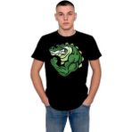 BUMETA Bodybuilding Timsah Kas Sporcu Gym Fitness Tişört T-Shirt - 2XL - Siyah