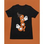 Bumeta Cadılar Bayramına Özel Boo Halloween Unisex Tişört T-Shirt - Beyaz - 2XL