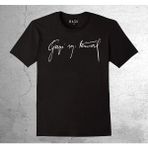 BUMETA Gazi Mustafa Kemal Imza Atatürk Tişört Çocuk T-Shirt - 11 - 12 Yaş - Siyah