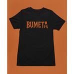 Bumeta Halloween Bumeta Logo Unisex Tişört T-Shirt - Siyah - 2XL