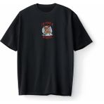 Bumeta I M Just A Misfit Yılbaşı Geyik Christmas Oversize Unisex Tişört T-Shirt - Siyah - XL