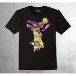 BUMETA Kobe Bryant Black Mamba Nba Allstar Basketball Tişört Çocuk T-Shirt - 7 - 8 Yaş - Siyah