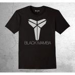 BUMETA Kobe Bryant Black Mamba Nba Basketball Tişört Çocuk T-Shirt - 7 - 8 Yaş - Siyah