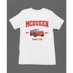 Bumeta Mcqueen Arabalar Cars Şimşek Mcqeen Unisex Tişört T-Shirt - Siyah