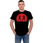 BUMETA Muay Thai Box Fight Tişört T-Shirt - XL - Siyah