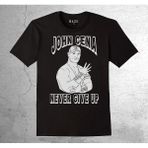 BUMETA Never Give Up John Cena Tişört Çocuk T-Shirt - 7 - 8 Yaş - Siyah