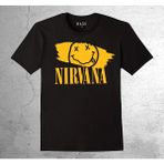 BUMETA Nirvana Hanson Müzik Music Grubu Tişört Çocuk T-Shirt - 1 - 2 Yaş - Siyah