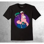 BUMETA Padtrick Sünger Bob Boyacı Tişört Çocuk T-Shirt - 9 - 10 Yaş - Siyah