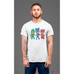 Bumeta Pijimaske Piji Maske Catboy Gekko Owlett All Karakter Characters Unisex Tişört T-Shirt - Beyaz - 2XL