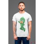 Bumeta Pijimaske Piji Maske Gekko Karakter Characters Unisex Tişört T-Shirt - Beyaz - XL
