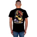 BUMETA Super Mario Bölüm Sonu Canavarı Mantar Mushroom Tişört T-Shirt - XS - Siyah