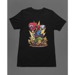 Bumeta Super Mario Game Ateri Winner Unisex Tişört T-Shirt - Siyah - 2XL
