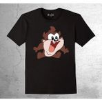 BUMETA Taz Mania Tazmanya Canavarı Monster Çizgi Film Tişört Çocuk T-Shirt - 3 - 4 Yaş - Siyah