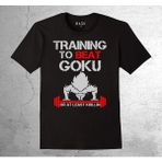 BUMETA Training To Beat Goku Gym Fitness Halter Tişört Çocuk T-Shirt - 9 - 10 Yaş - Siyah