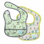Bumkins (3-9 Ay) 2'li Paket Cacti&Llama Başlangıç Önlüğü