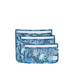 Bumkins Blue Tropic Mavi Erkek Bebek Şeffaf Seyahat Çantası