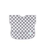 Bumkins Charcoal Check Kısa Kollu Mama Önlüğü