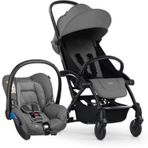 Bumprider Connect 3 Bebek Arabası Black-Grey Travel Set Citi-2 Grey