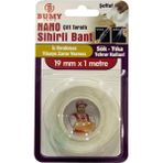 Bumy Nano Sihirli Bant 19 Mm X 1 Mt / Şeffaf / Sök Yıka Tekrar Kullan