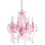 Bun Design 34 cm Pembe Avize - 5