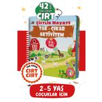 Bunbaza Çocuğumun Cırt Cırtlı Tak - Çıkar Çiftlik Hayatı Aktivite Kitabı 2-5 Yaş, 42 Adet Cırt