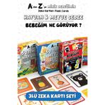 Bunbaza Zeka Kartları 50 Temel Meyve, Sebze, Hayvanlar ve Bebeğim Ne Görüyor Kart Seti Flash Kart - Yenidoğan Ekonomik Set